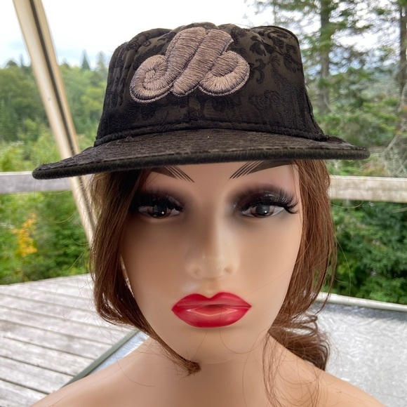 NEW ERA MONTREAL EXPOS BLACK MLB BASEBALL 59FIFTY FITTED HAT UNISEX - Picture 2 of 7